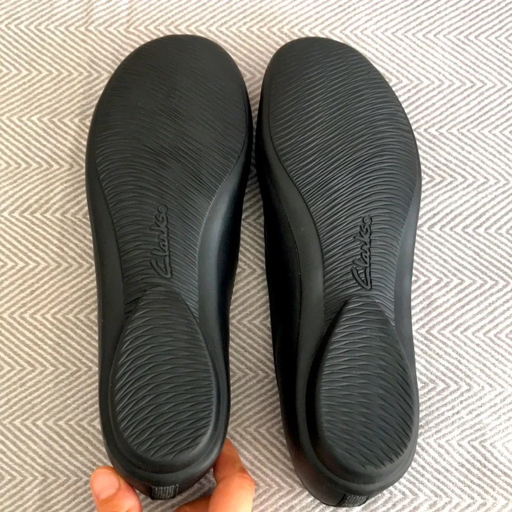 Clarks shoes Gracelin Vail black l’éther cuir noir - Picture 3 of 6